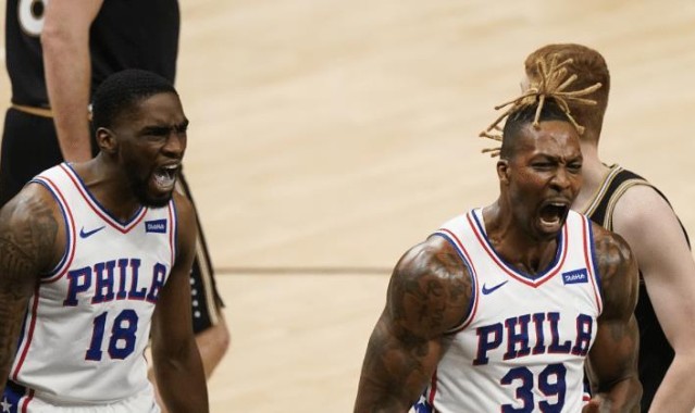  恩比德统治攻防两端七六人轻取热火巩固东部前三