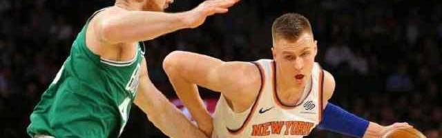  波尔津吉斯两双绿军轻取奇才巩固东部头名位置  